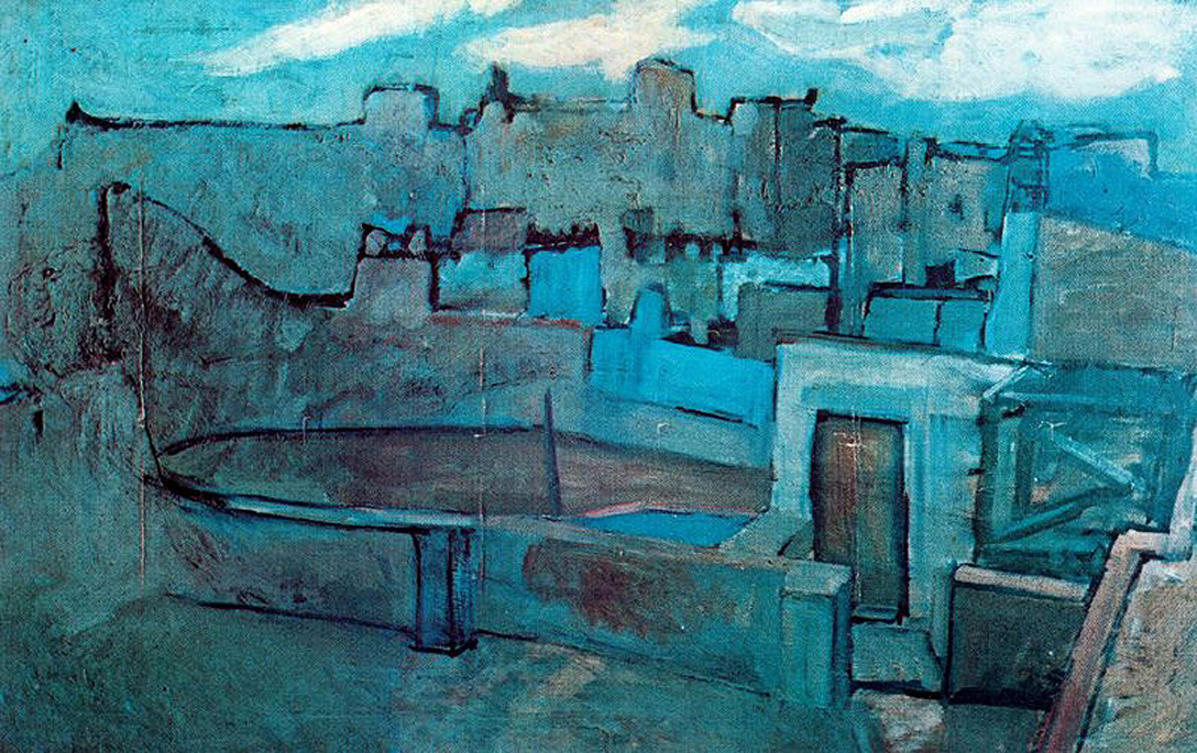 Picasso The roofs of Barcelona 1903